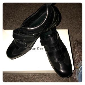 Calvin Klein strapped shoes